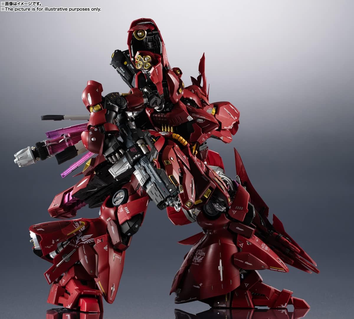BANDAI サザビー バンダイスピリッツ METAL STRUCTURE 解体匠機 機動戦士ガンダム 逆襲のシャア MSN-04 約430mm 塗装済み可動フィギュア
